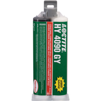 HY 4090 GY Structural Repair Hybrid Adhesive, Two-Part, Dual Cartridge, 50 g, Grey CSL Industriel Inc.