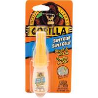 Colle cyanoacrylate avec embout et brosse, 10 g, Bouteille, Transparent CSL Industriel Inc.