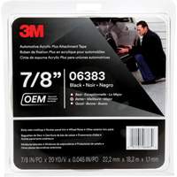 3M Automotive Acrylic Tape, 18 M (60') L x 22 mm (7/8") W, 45 mils, Acrylic CSL Industriel Inc.