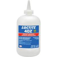 Adh&eacute;sif instantan&eacute; 402, Transparent, Bouteille, 500 g CSL Industriel Inc.