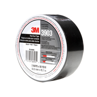 3903 Vinyl Duct Tape, 1245 mm (49") W x 46 m (151') L, 6.5 mils, Black CSL Industriel Inc.