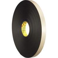 Ruban double face en mousse, 66 m (216') lo x 12,7 mm (1/2") la, 31 mils, Poly&eacute;thyl&egrave;ne CSL Industriel Inc.