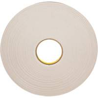 Ruban double face en mousse, 66 m (216') lo x 12,7 mm (1/2") la, 31 mils, Poly&eacute;thyl&egrave;ne CSL Industriel Inc.