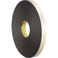 Ruban double face en mousse, 33 m (108') lo x 12,7 mm (1/2") la, 62 mils, Poly&eacute;thyl&egrave;ne CSL Industriel Inc.