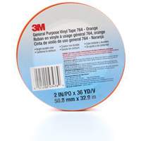 764 General-Purpose Vinyl Tape, 50.8 mm (2") W x 32.9 m (108') L, 5 mils, Orange CSL Industriel Inc.