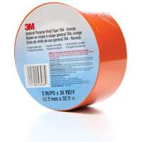 764 General-Purpose Vinyl Tape, 50.8 mm (2") W x 32.9 m (108') L, 5 mils, Orange CSL Industriel Inc.
