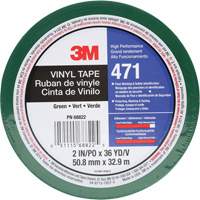Ruban en vinyle 471, 50,8 mm (2") la x 32,9 m (108') lo, 5,2 mils, Vert CSL Industriel Inc.