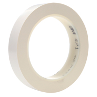 Ruban en vinyle 471, 25,4 mm (1") la x 32,9 m (108') lo, 5,3 mils, Blanc CSL Industriel Inc.