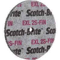 Meule homog&egrave;ne Scotch-Brite EXL, 3" x 1/2", Arbre de 1/4" CSL Industriel Inc.