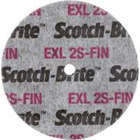 Meule homog&egrave;ne Scotch-Brite EXL, 3" x 1/2", Arbre de 1/4" CSL Industriel Inc.
