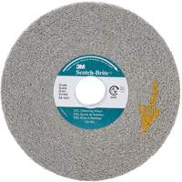 Scotch-Brite EXL Deburring Wheels, 6" x 1", 1" Arbor, Aluminum Oxide CSL Industriel Inc.