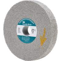 Scotch-Brite EXL Deburring Wheels, 6" x 1", 1" Arbor, Aluminum Oxide CSL Industriel Inc.