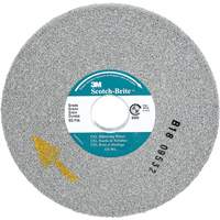 Scotch-Brite EXL Deburring Wheel, 6" x 1/2", 1" Arbor, Aluminum Oxide CSL Industriel Inc.