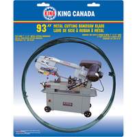 General Purpose Band Saw Blade, Bi-Metal, 93" L x 3/4" W x 0.032" Thick, 6-10 TPI CSL Industriel Inc.
