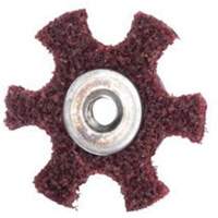 Abrasotex Surface Preparation Star, 4" Dia., Medium Grit, Aluminum Oxide CSL Industriel Inc.