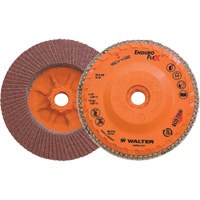 Disque &agrave; lamelles Enduro-Flex, 4-1/2" x 5/8"-11, Type 27, Grain 60, Alumine de zirconium CSL Industriel Inc.