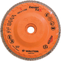 Disque &agrave; lamelles Enduro-Flex, 4-1/2" x 5/8"-11, Type 27, Grain 80, Alumine de zirconium CSL Industriel Inc.