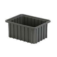 Divider Box, Polyethylene, 9.8" W x 7.3" D x 5" H, Grey CSL Industriel Inc.