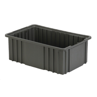 Divider Box, Polyethylene, 15.5" W x 9.9" D x 6" H, Grey CSL Industriel Inc.