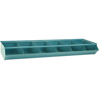 Bacs sectionnels superposables, Cap. 100 lb, 37" la x 12" p x 4-1/2" h, Bleu CSL Industriel Inc.