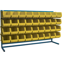 Rayonnage &agrave; persienne avec bacs, 36 bacs, 72" la x 15" p x 40" h CSL Industriel Inc.