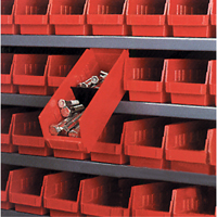 Bacs de rangement pour tablettes, 11-1/8" la x 4" H x 23-5/8" p, Bleu, Capacit&eacute; 50 lb CSL Industriel Inc.