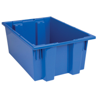 Contenants Stack & Nest, 8" x 19,5" x 13,5", Bleu CSL Industriel Inc.