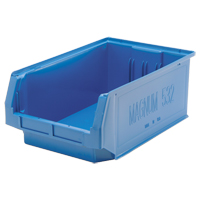 Contenants g&eacute;ants empilables, 12,375" la x 19,75" p x 7,875" h, Bleu CSL Industriel Inc.