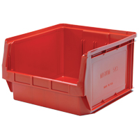 Contenants g&eacute;ants empilables, 18,375" la x 19,75" p x 11,875" h, Rouge CSL Industriel Inc.