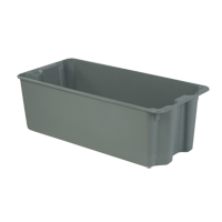 Contenants Stack-N-Nest de Plexton, 20,1" la x 42,5" p x 14,1" h, Gris CSL Industriel Inc.