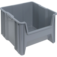 Contenants &agrave; empiler g&eacute;ants, 16,5" la x 17,5" p x 12,5" h, Gris CSL Industriel Inc.