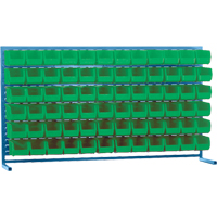 Rayonnage &agrave; persienne avec bacs, 72 bacs, 72" la x 15" p x 40" h CSL Industriel Inc.
