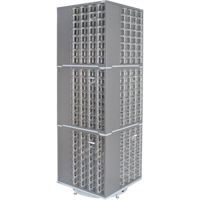 Heavy-Duty Industrial Carousel Drawer Cabinet, Steel, 384 Drawers, 27" W x 27" D x 80" H, Grey CSL Industriel Inc.