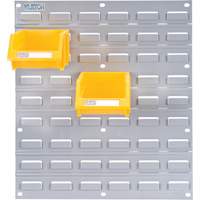 Panneau perfor&eacute; en m&eacute;tal pour bacs, 16 bacs, 18" la x 1/8" p x 19" h CSL Industriel Inc.
