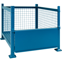 Bulk Stacking Containers, 34.5" W x 40.5" D x 30" H, 3000 lbs. Capacity CSL Industriel Inc.