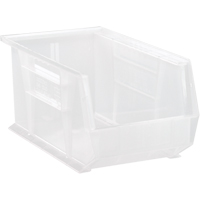 Bac transparent ultra empilable & suspendable, 8-1/4" la, 7" h x 14-3/4" p, Transparent CSL Industriel Inc.