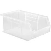 Bac transparent ultra empilable & suspendable, 8-1/4" la, 6" h x 13-5/8" p, Transparent CSL Industriel Inc.