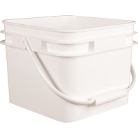 Square Pail, Plastic, 2.1 gal. CSL Industriel Inc.