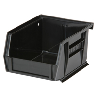 Bac empilable & &agrave; suspendre, 4-1/8" la, 3" h x 5-3/8" p, Noir CSL Industriel Inc.