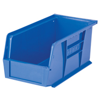 Bac empilable & &agrave; suspendre, 5-1/2" la, 5" h x 10-7/8" p, Bleu CSL Industriel Inc.