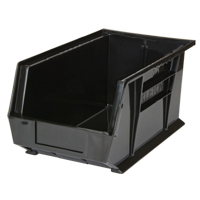 Bac empilable & &agrave; suspendre, 8-1/4" la, 7" h x 14-3/4" p, Noir CSL Industriel Inc.