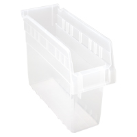Bacs pour &eacute;tag&egrave;re Store-Max, 4-3/8" la x 8" H x 11-5/8" p, Transparent, Capacit&eacute; 44 lb CSL Industriel Inc.