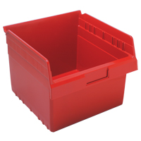 Bacs pour &eacute;tag&egrave;re Store-Max, 11-1/8" la x 8" H x 11-5/8" p, Rouge, Capacit&eacute; 44 lb CSL Industriel Inc.