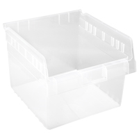 Bacs pour &eacute;tag&egrave;re Store-Max, 11-1/8" la x 8" H x 11-5/8" p, Transparent, Capacit&eacute; 44 lb CSL Industriel Inc.