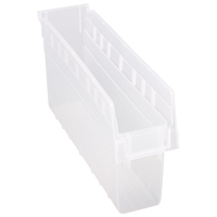 Bacs pour &eacute;tag&egrave;re Store-Max, 4-3/8" la x 8" H x 17-7/8" p, Transparent, Capacit&eacute; 56 lb CSL Industriel Inc.