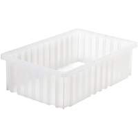 Divider Box&reg; Container, Plastic, 16.5" W x 10.875" D x 5" H, Grey CSL Industriel Inc.