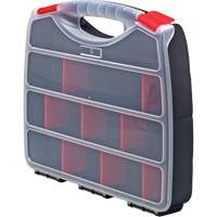 Plastic Compartment Box, 10" W x 12.5" D x 2-1/4" H, 22 Compartments CSL Industriel Inc.