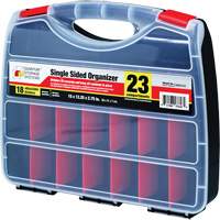Plastic Compartment Box, 12-1/4" W x 15" D x 2-3/4" H, 23 Compartments CSL Industriel Inc.