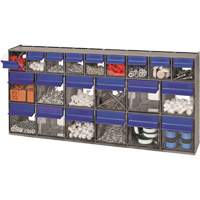 Compartiments pour bacs inclinables, 23-5/8" la x 3-5/8" p x 11-1/6" h, 21 tiroirs CSL Industriel Inc.