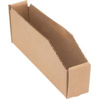 Boîtes profondes en carton ondul&eacute;, 1-15/16" la x 11-1/4" p x 4-1/2" h, Beige CSL Industriel Inc.
